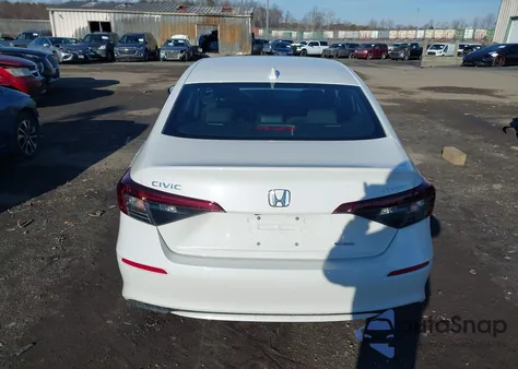 2025 Honda Civic Hybrid Sport/Sport Touring from USA, damaged, VIN 2HGFE4F84SH345290